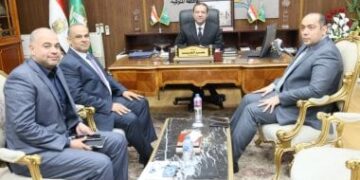 محافظ المنوفية يلتقى مدير شركة غاز مصر الجديد ويوجه بمتابعة المشروعات الجارية