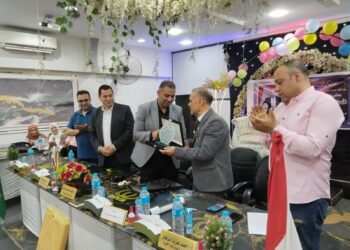 الفرماوي يشهد حفل تكريم الأستاذ علاء سعد لبلوغه سن المعاش بمركز التنمية الشبابية بـ15 مايو