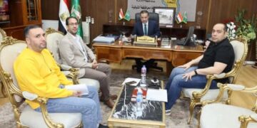 محافظ المنوفية يلتقي رئيس الجهاز التنفيذي لمياه الشرب والصرف الصحي الجديد ويشدد على المتابعة الميدانية للمشروعات ورفع معدلات الإنجاز