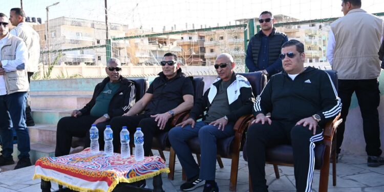 بالصور…خلال زيارته لمحافظة شمال سيناء..وزير الشباب والرياضة ومحافظ شمال سيناء يتفقدان مركز شباب العريش.
