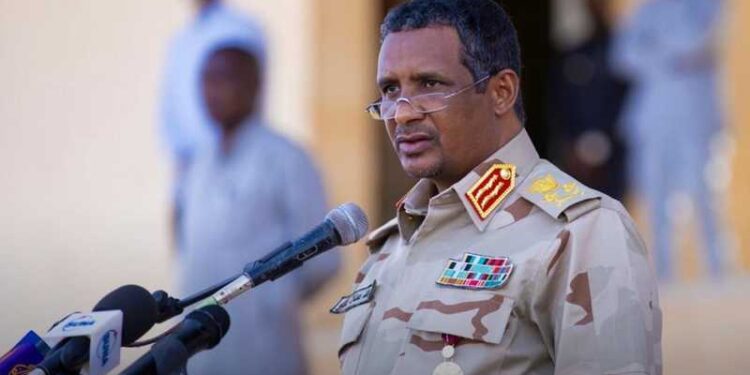 حميدتي: نسعى لسلام دائم يضمن استقرار السودان بلا إخوان