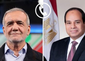 تلقى السيد الرئيس عبد الفتاح السيسي، اليوم، اتصالاً هاتفياً من الرئيس الإيراني مسعود بزشكيان.