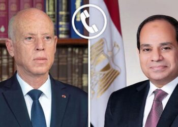 تلقى السيد الرئيس عبد الفتاح السيسي، اليوم، اتصالًا هاتفيًا من الرئيس قيس سعيد، رئيس الجمهورية التونسية الشقيقة.
