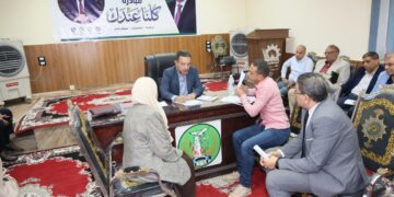 محافظ المنوفية يدشن أولى مبادرة كلنا عندك من قويسنا لحل شكاوى المواطنين