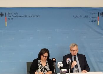 سفير ألمانيا بالقاهرة فى مؤتمر صحفى : تعاون استراتيجي متصاعد مع مصر في الطاقة والتعليم