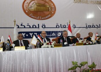 وزير العدل يكرم رئيس محكمة النقض وأعضاء مجلس القضاء الأعلى خلال بدء أعمال الجمعية العمومية للمحكمة