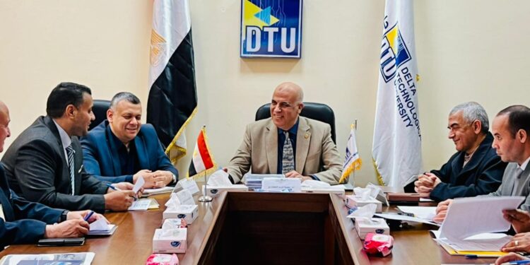 مجلس جامعة الدلتا التكنولوجية يطلق رؤية شاملة للإبتكار وربط التعليم بالصناعة
