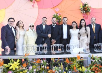 النجم عماد زيادة يحتفل بقران ابنة شقيقه مايا بحضور حسام غالي وسيد عبد الحفيظ ومحمد هاني