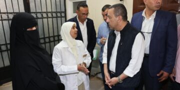 محافظ المنوفية يتفقد مستجدات الأعمال الإنشائية بمستشفى الشهداء الجديدة