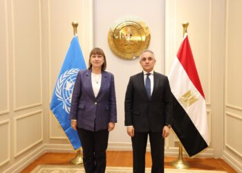 وزير العدل يلتقي المنسقة المقيمة للأمم المتحدة في مصر لبحث تعزيز التعاون في مجالات العدالة وسيادة القانون