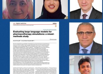 جامعة القاهرة تحقق إنجازا علميا وبحثيا جديدا بنشر دراسة علمية رائدة فى مجال الذكاء الاصطناعي والتعليم الصيدلي، نشرت بواسطة Springer Nature بتعاون مشترك بين الباحثين في كلية الصيدلة والمعهد القومي للأورام