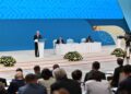 بالصور ..كلمة رئيس كازاخستان في الندوة الدولية “القبيلة الذهبية كنموذج لحضارة السهوب: التاريخ، وعلم الآثار، والثقافة، والهوية”