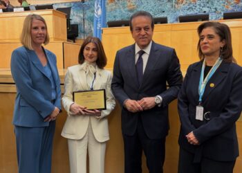القومي للمرأة يهنئ الدكتورة هبة السويدي علي تكريمها من منظمة الصحة العالمية ومنحها جائزة المدير العام