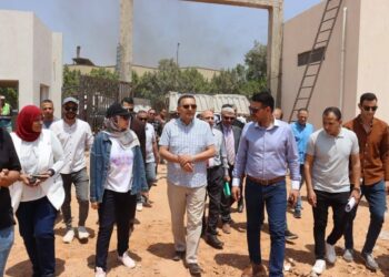 “فودة” يرافق محافظ القليوبية خلال متابعة إنشاء حضانة السيارات بمدينة الخانكة