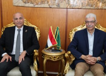 رئيس جامعة المنوفية يستقبل رئيس جامعة مدينة السادات لتعزيز أوجه التعاون المشترك