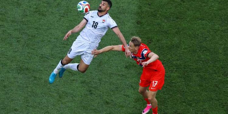 أيمن حسين.. بطل وضحية في افتتاح العراق بمونديال 2026