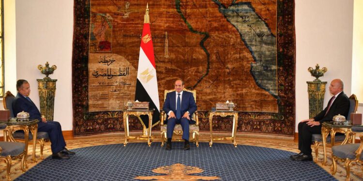 السيسي يؤكد دعم نبيل فهمي لمنصب الأمين العام للجامعة العربية