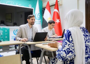 معهد يونس أمره بالقاهرة يشهد المقابلات الشخصية للمرشحين المتقدمين إلى برنامج المنح التركية للعام الأكاديمي 2026–2027