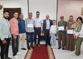 رئيس مياه القليوبية يكرم العاملين المحالين للمعاش بفرع غرب شبرا الخيمة تقديراً لعطائهم