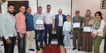 رئيس مياه القليوبية يكرم العاملين المحالين للمعاش بفرع غرب شبرا الخيمة تقديراً لعطائهم