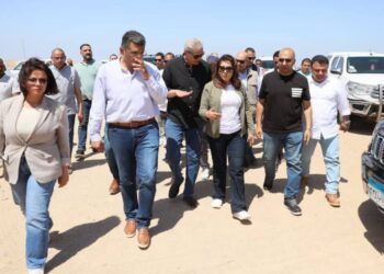 وزيرة التنمية المحلية والبيئة تقوم بزيارة ميدانية لمحافظة البحر الأحمر لمتابعة عددا من المشروعات البيئية والتنموية