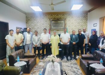 مدير عام شباب القليوبية يبحث مع رئيس مدينة شبرا الخيمة آليات تنفيذ مبادرة «الكيانات في الشارع»