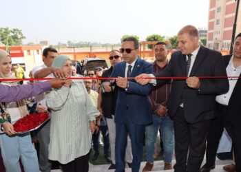 تزامنا مع العيد القومى.. محافظ المنوفية يفتتح 3 مدارس جديدة في الباجور