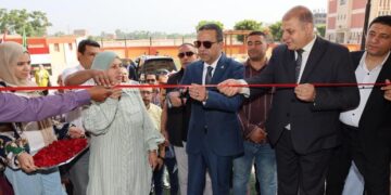 تزامنا مع العيد القومى.. محافظ المنوفية يفتتح 3 مدارس جديدة في الباجور