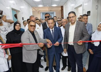 محافظ المنوفية يفتتح مركز الأورام الجديد بمستشفى منوف العام