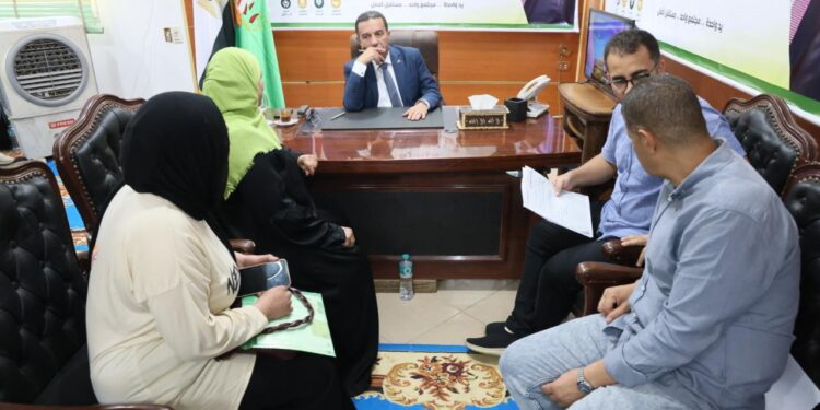 محافظ المنوفية يتابع مطالب أهالي «منوف» في خامس محطات مبادرة كلنا عندك