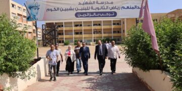 محافظ المنوفية يتفقد عددًا من لجان الثانوية العامة