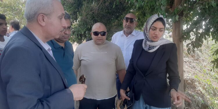 محافظ القليوبية يتابع أعمال اللجنة المشكلة لفحص واقعة تداول مقطع فيديو يُظهر تمساح يُزعم وجوده بمصرف قرية الحصافة بشبين القناطر