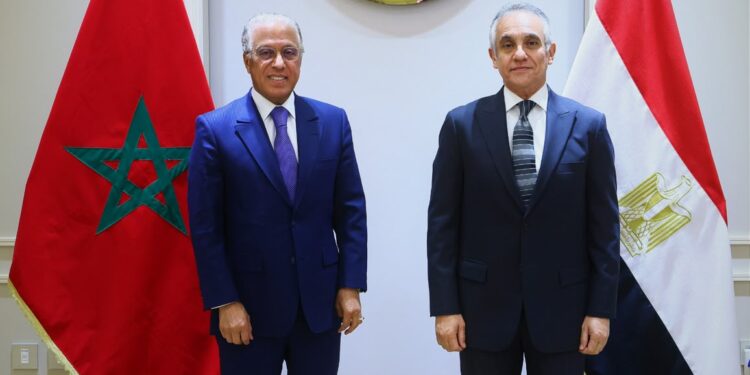 وزير العدل يستقبل سفير المملكة المغربية لبحث تطوير آفاق التعاون القضائي المشترك