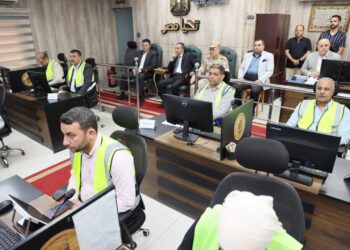 محافظ المنوفية يتفقد معدات مجابهة الأزمات والكوارث