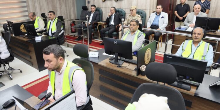 محافظ المنوفية يتفقد معدات مجابهة الأزمات والكوارث