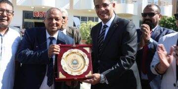 محافظ البحر الأحمر يفتتح أعمال التطوير الشامل بفندق نادي الرياضات البحرية بالغردقة