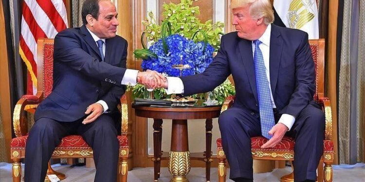 الرئيس السيسي يهنئ ترامب بمرور 250 عاماً على إعلان الاستقلال