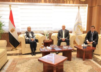 رئيس جامعة مدينة السادات يبحث مع معهد تكنولوجيا المعلومات تعزيز الشراكة في التدريب الرقمي وبناء القدرات