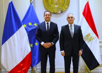 وزير العدل يستقبل سفير جمهورية فرنسا بالقاهرة لبحث أفق التعاون القضائي المشترك