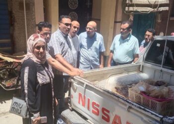 ضبط 200 كيلوجرام كبدة وشاورما دجاج غير صالحة للاستهلاك الآدمي فى مطعم شهير بشبين الكوم