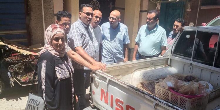 ضبط 200 كيلوجرام كبدة وشاورما دجاج غير صالحة للاستهلاك الآدمي فى مطعم شهير بشبين الكوم
