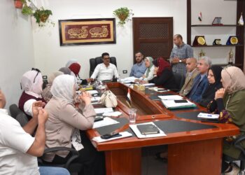 رئيس مياه القليوبية يعقد اجتماع المجلس التنفيذي للفروع لمتابعة الأداء ورفع كفاءة الخدمات