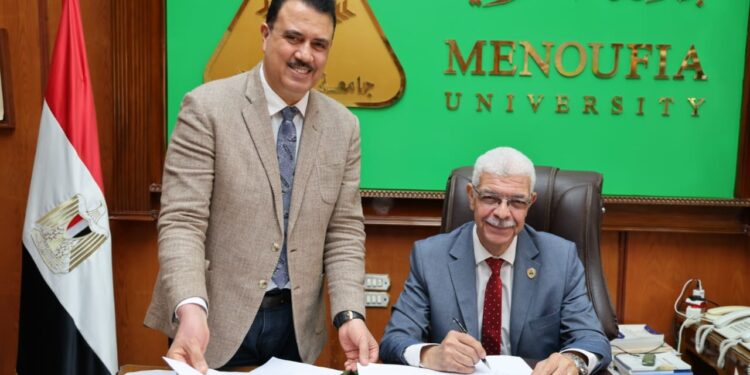 رئيس جامعة المنوفية يعتمد نتيجة كلية الذكاء الاصطناعي بنسبة نجاح 84.3%