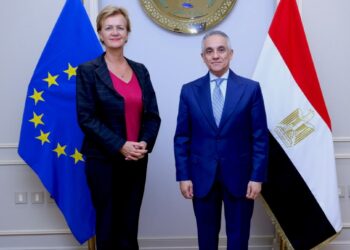 وزير العدل يستقبل رئيسة بعثة الإتحاد الأوروبي لدى جمهورية مصر العربية لتعزيز أطر الشراكة الإستراتيجية في قطاع العدالة