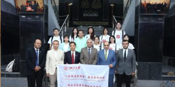 رئيس جامعة الزقازيق يستقبل وفدًا من جامعة تشجيانغ الصينية لبحث آفاق التعاون الأكاديمي والبحثي في إطار برنامج BRICS