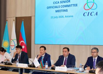 لجنة كبار المسؤولين في (CICA) يعقد اجتماع في مقر المؤتمر في كازاخستان