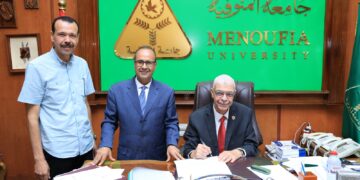 رئيس جامعة المنوفية يعتمد نتيجة الفرقة الرابعة بكلية الهندسة بشبين الكوم بنسبة نجاح 79.88%