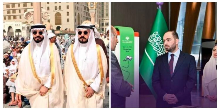 سفير سوريا بالمملكة يعزي الأميرين نايف وسعود الشعلان في وفاة شقيقتهما الأميرة نورة بنت فواز الشعلان