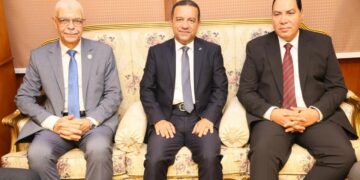 محافظ المنوفية يقدم التهنئة لمدير أمن المنوفية الجديد ويؤكد على التعاون والتنسيق بين الأجهزة الأمنية والتنفيذية لخدمة أهالي المحافظة