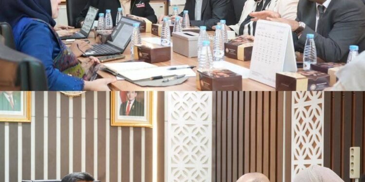 سفير مصر فى اندونيسيا يلتقى رئيس الوكالة التنظيمية ومصادر الحلال في إندونيسيا